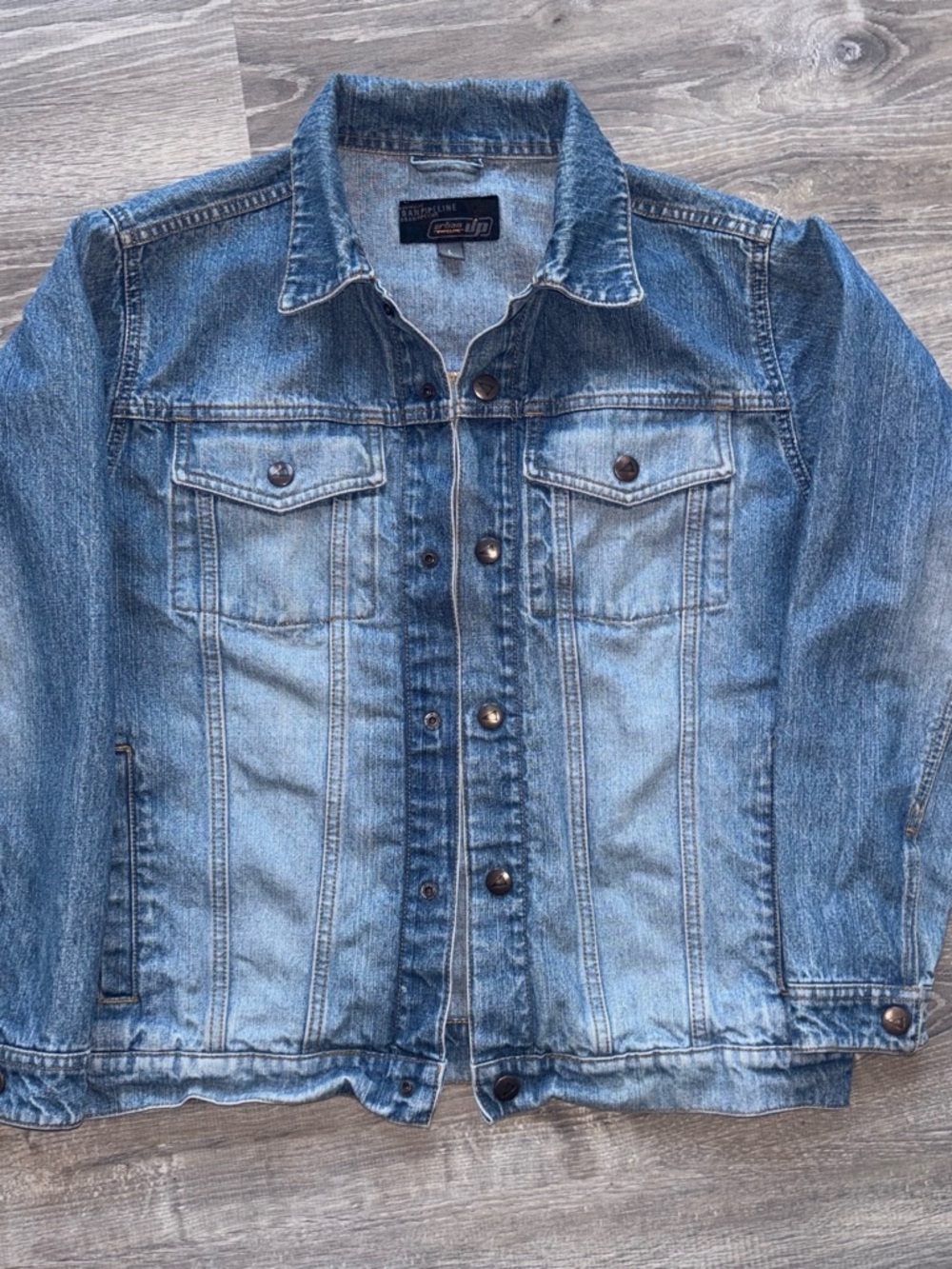 PacSun Two-Tone Blue Denim Jacket